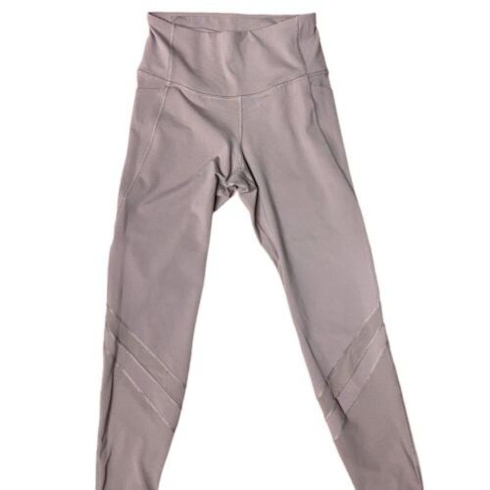 Old Navy Elevate Leggings Mauve Womens Medium Full Length Activewear High Rise